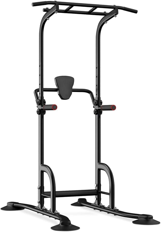 Power Tower Pull Up Bar for Home Gym – Multi-Function Dip Station, Adjustable Height Pull-Up Bar, Full Body Workout Station, 330 lbs Capacity FitCore Supply