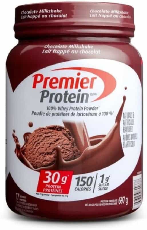 Premier Protein Powder – Chocolate & Vanilla Milkshake – 30g Whey Protein, 1g Sugar, Keto Friendly, Gluten Free – 17 Servings Premier Protein