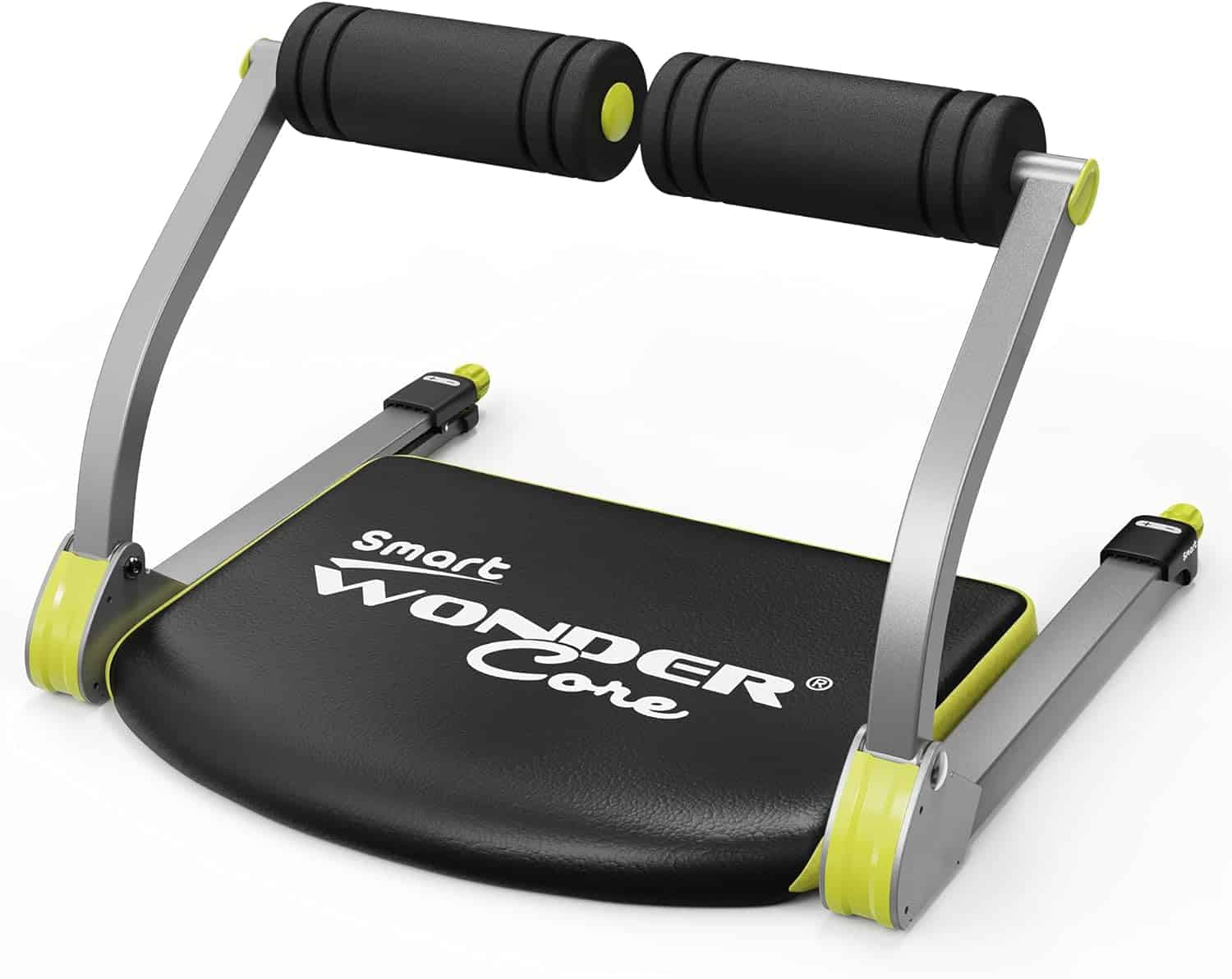 Smart – Ab Workout Equipment for Home Gym – Adjustable Resistance Ab Machine & Core Trainer – Full Body Sit-Up & Crunch Machine with Nutrition & Exercise Guide WONDER CORE