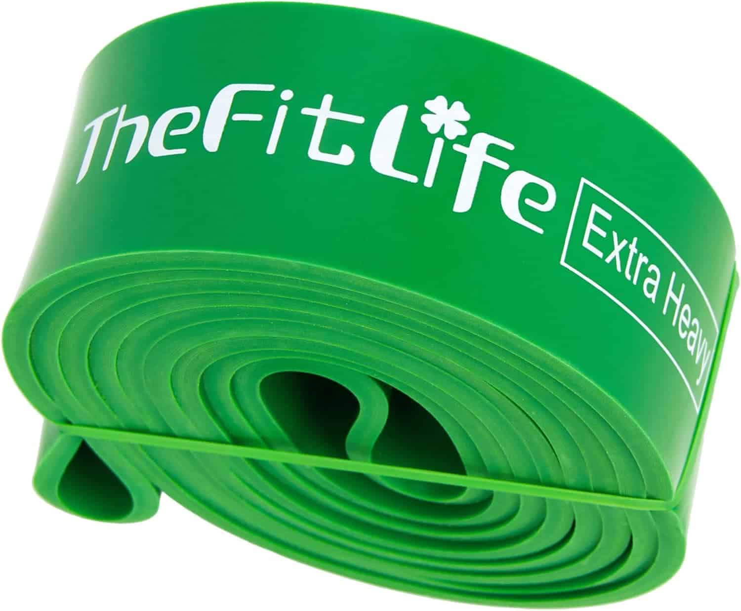TheFitLife Resistance Pull Up Bands – 4-Level Pull-Up Assist & Workout Loop Bands with Carry Bag TheFitLife