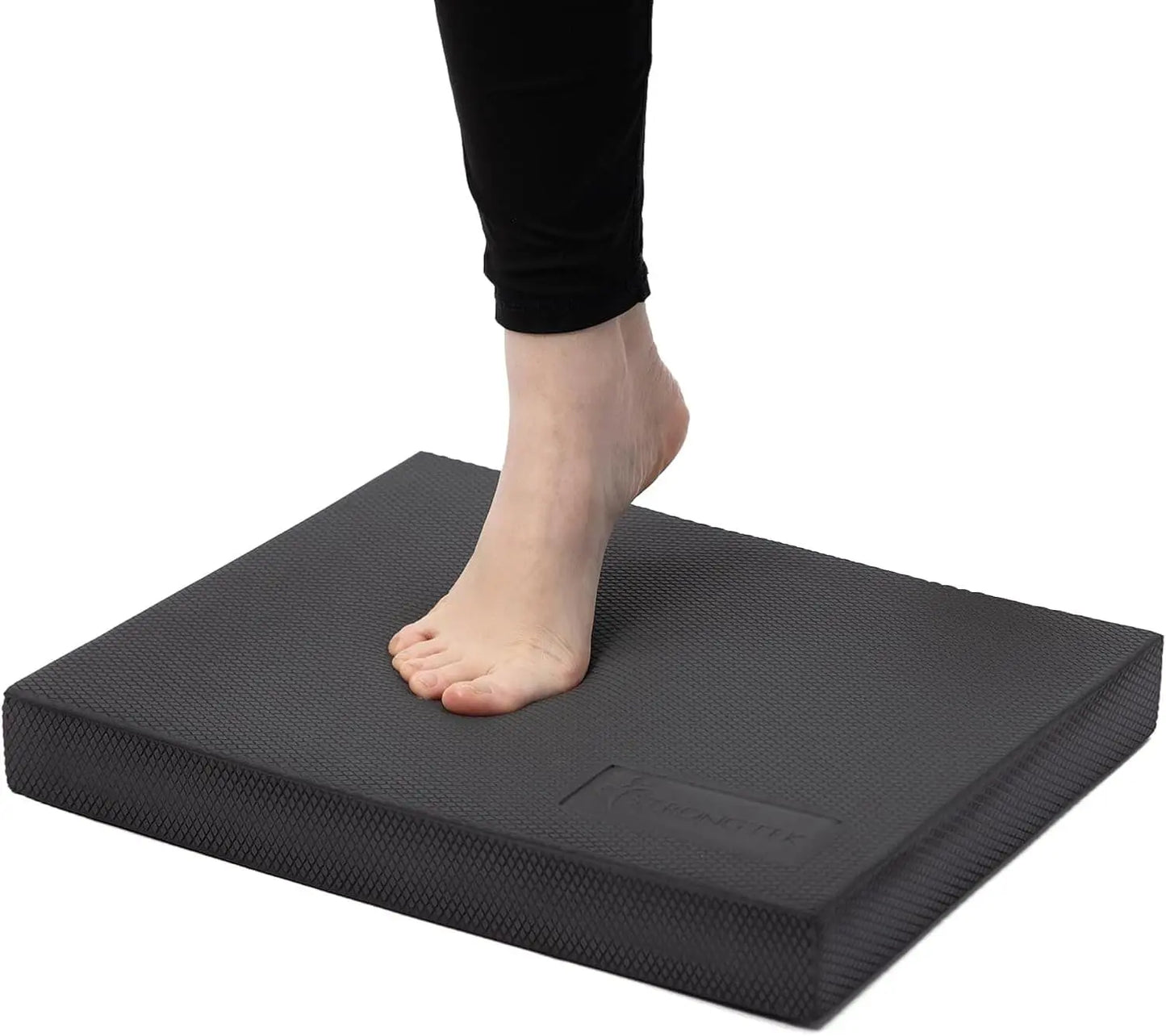 StrongTek Professional Balance Pad for Exercise – High-Density Foam Cushion for Balance Training, Physical Therapy, Yoga & Core Strength – Non-Slip, Water-Resistant Knee Pad (15.8" x 13" x 2") StrongTek