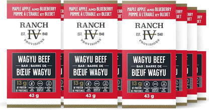 Thrive Wagyu Beef Protein Bars – High Protein, Keto Friendly, Sustainably Sourced, Soy-Free, Non-GMO – 43g (Pack of 12) Thrive Provisions