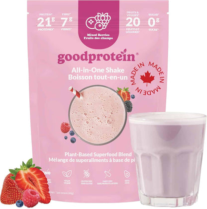 🌿 Good Protein Vegan Plant-Based Protein Powder – 100% Natural All-in-One Shake Good Protein