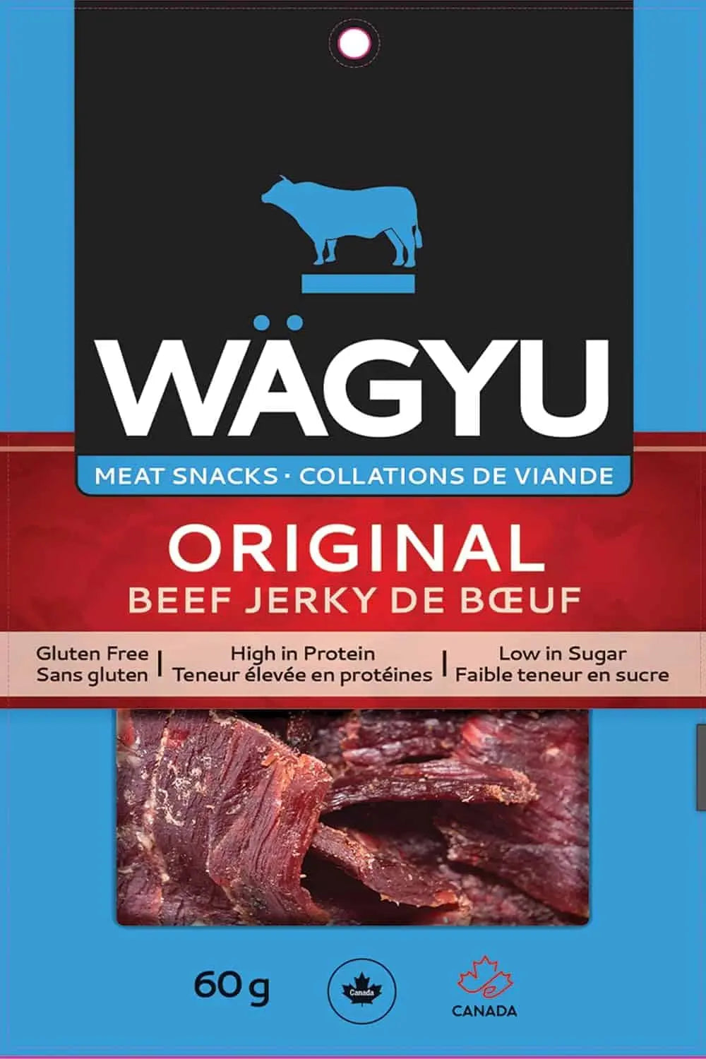 Wagyu Dill Halal Beef Jerky – High Protein, Gluten-Free Snack, 60g – Made in Canada, Hardwood Smoked Wagyu