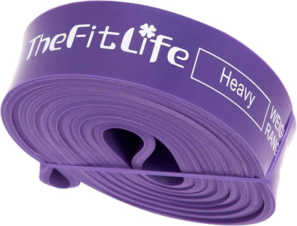 TheFitLife Resistance Pull Up Bands – 4-Level Pull-Up Assist & Workout Loop Bands with Carry Bag TheFitLife