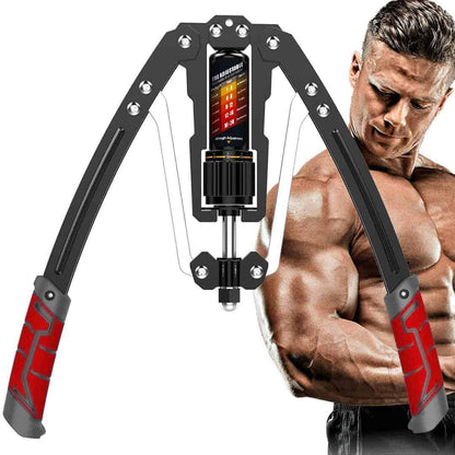 Adjustable Twister Arm Exerciser – 22-440 lbs Hydraulic Power, Home Chest Expander & Shoulder Strength Trainer EAST MOUNT