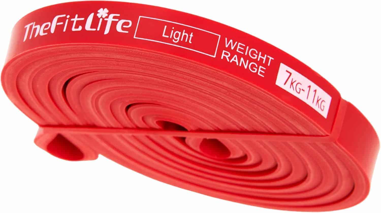 TheFitLife Resistance Pull Up Bands – 4-Level Pull-Up Assist & Workout Loop Bands with Carry Bag TheFitLife