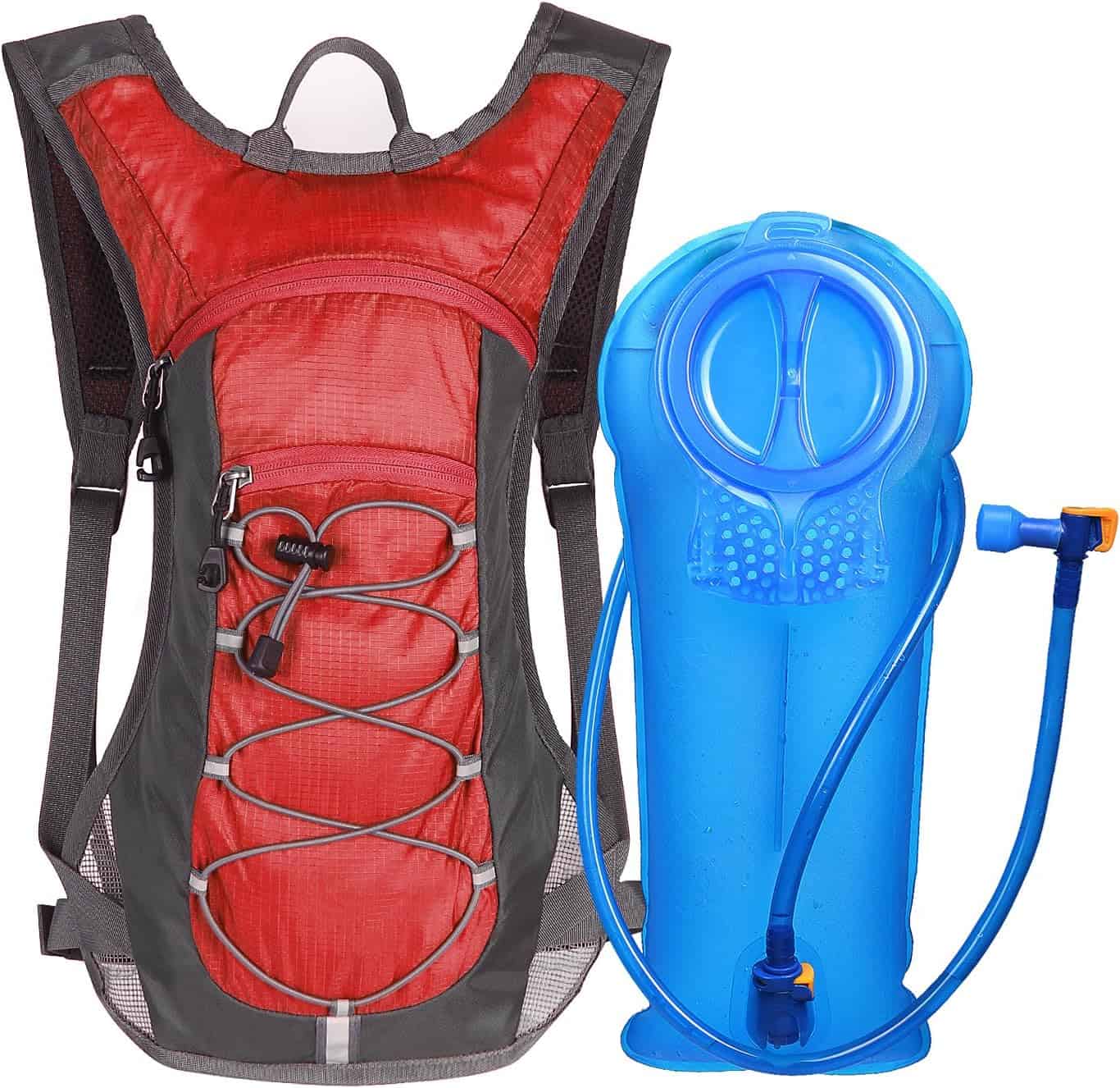 Unigear Hydration Pack Backpack – Lightweight 2L Bladder (70oz) for Running, Hiking, Cycling, Climbing & Camping (Adjustable Fit for Kids & Adults) Unigear