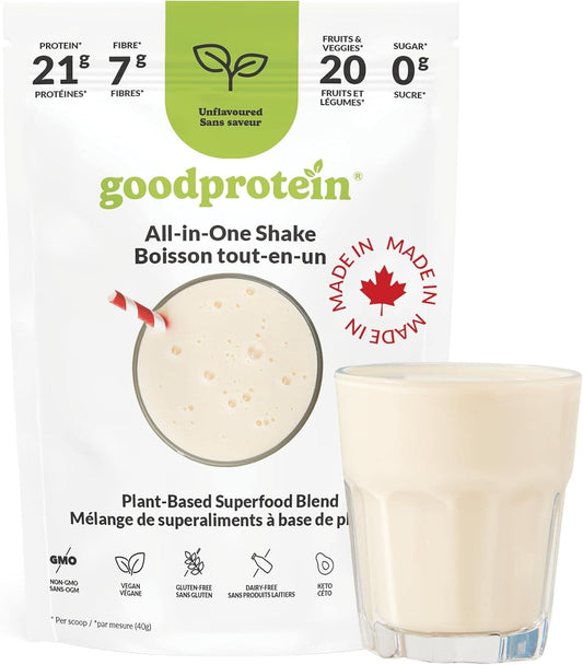 🌿 Good Protein Vegan Plant-Based Protein Powder – 100% Natural All-in-One Shake Good Protein