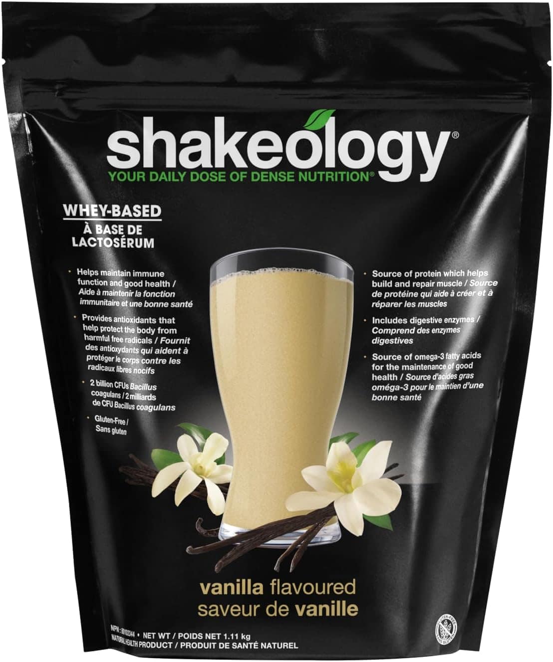 Shakeology Whey Protein Powder Blend – Gluten-Free Protein Shake with Vitamins, Superfoods & Gut Health Support – Vanilla & Chocolate, 30 Servings Shakeology
