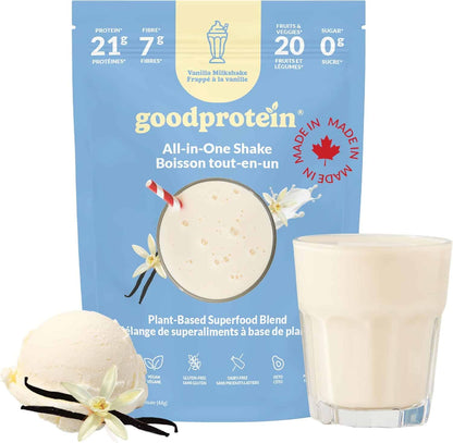 🌿 Good Protein Vegan Plant-Based Protein Powder – 100% Natural All-in-One Shake Good Protein