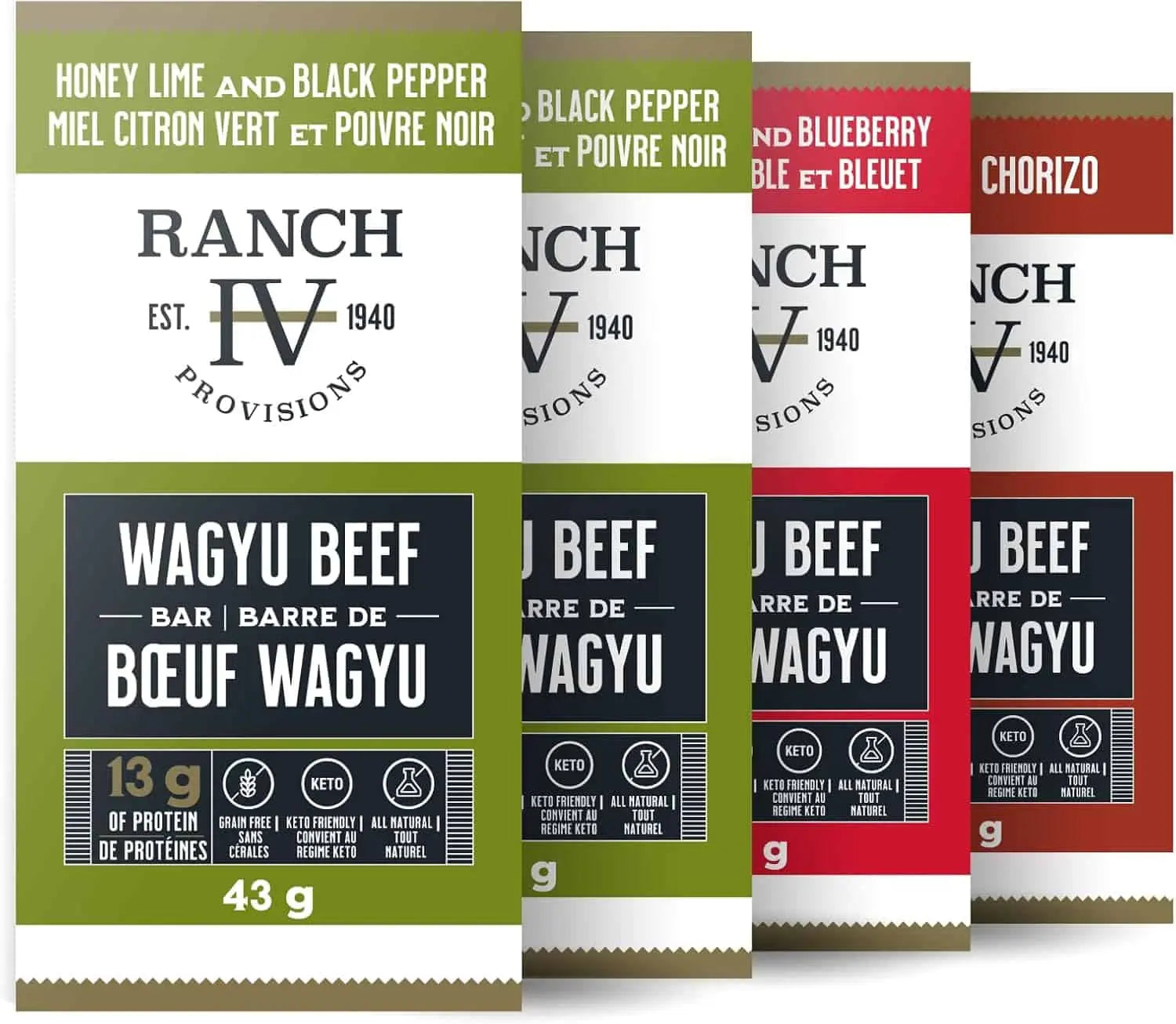 Thrive Wagyu Beef Protein Bars – High Protein, Keto Friendly, Sustainably Sourced, Soy-Free, Non-GMO – 43g (Pack of 12) Thrive Provisions