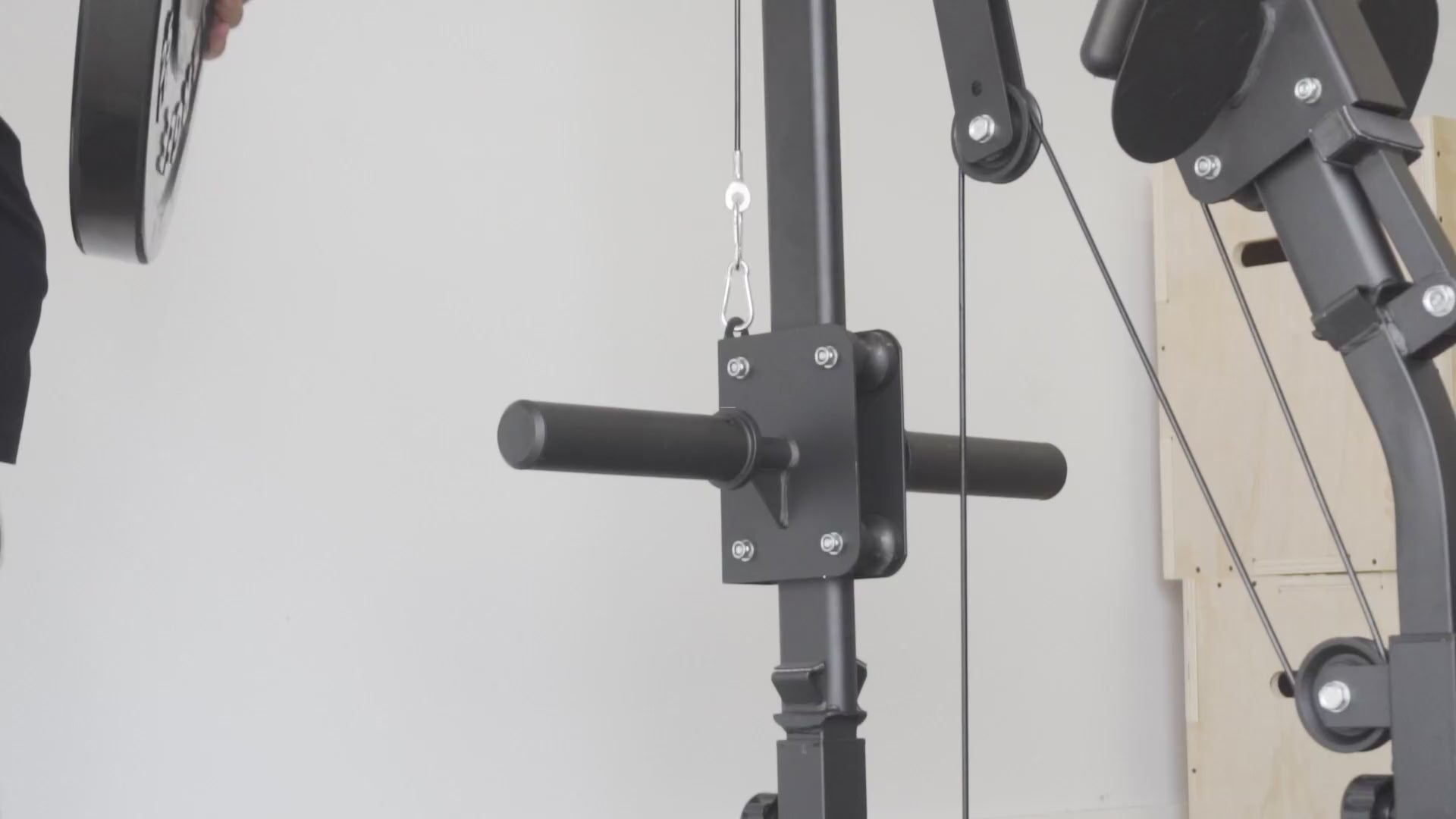 Synergee Leg Press Machine with Lat Pull Down for glutes, legs, and upper body workout