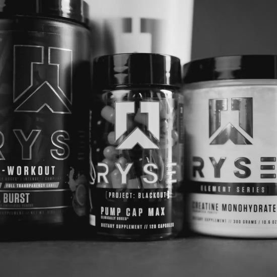 RYSE Element Series BCAA Focus | Tropical Punch | 333g | 5g BCAAs + Natural Caffeine + Cognizin® for Energy, Focus & Recovery