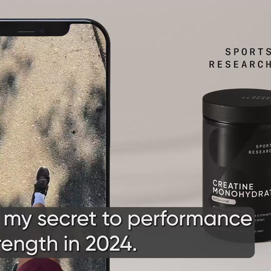 Sports Research creatine is NSF certified, Non-GMO, and Vegan friendly