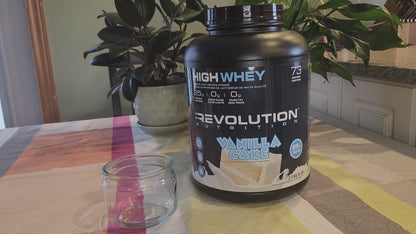 Revolution High Whey Protein – 6LB | 25g Isolate Blend